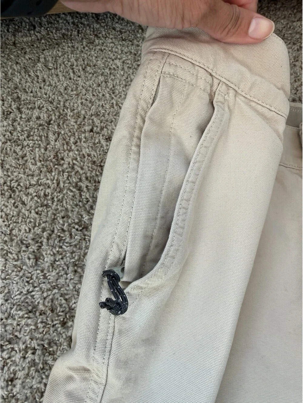 Columbia Sportswear Men’s Khaki Cargo Pants 32x29 Outdoorsy Hiking